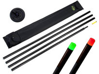 Verstelbare Staafmarker set 5,7 meter + Auto LED Verstelbare Staafmarker set 5,7 meter + Auto LED