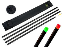 Verstelbare Staafmarker set 5,7 meter + Auto LED Groen Verstelbare Staafmarker set 5,7 meter + Auto LED Groen